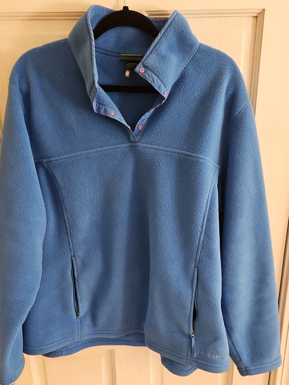 Vintage L.L. Bean Blue Fleece Jacket